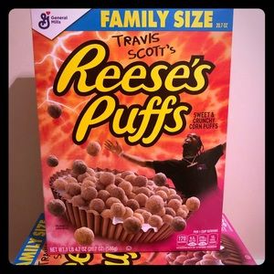 Travis Scott x Resse’s puffs